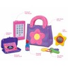 Nothing But Fun Toys: Let's Pretend Purse, Pink & Purple Play Set, 2+ - 3 of 4