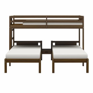 Max & Finn Zayden Triple Twin Bunk Bed - 1 of 4