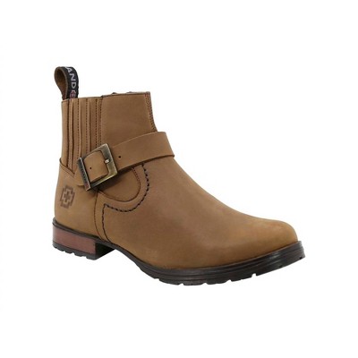Men's Casual Leather Booties - Swissbrand