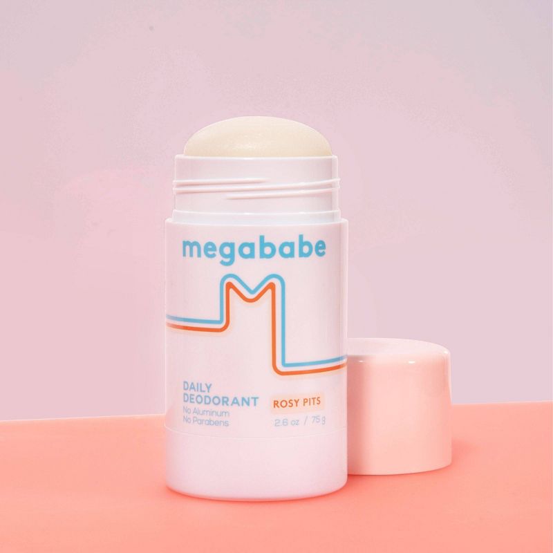 Megababe Rosy Pits Daily Deodorant - 2.6oz, 4 of 14