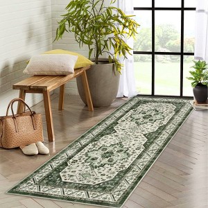 Short Pile Area Rugs for Living Room Carpets Boho Washable Large Rugs for Bedroom Modern Vintage Classic Lounge Rug - 1 of 4