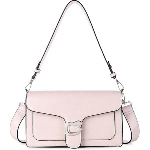 Crossbody Bags for Women Trendy - Small Bag Leather Handbags Evening Clutch with 2 Straps - 1 of 4