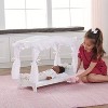 Badger Basket White Rose Doll Canopy Bed - 3 of 4
