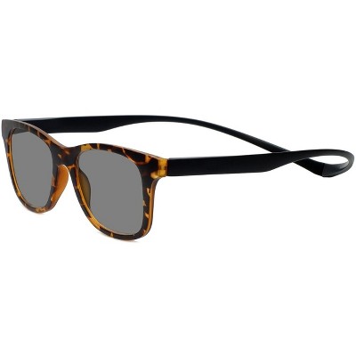 Magz Chelsea Magnetic Front Connecting Polarized Sun OR Bi-Focal Sunglasses in Black Blue
