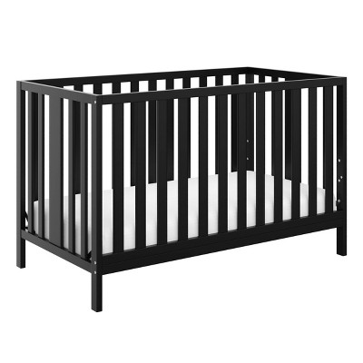 Storkcraft Pacific 4-in-1 Convertible Crib, GREENGUARD Gold Certified - Black