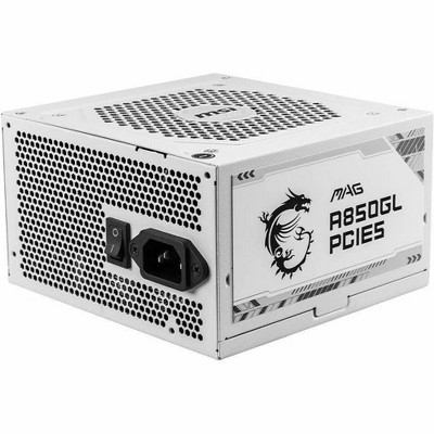 MSI MAG A850GL PCIE5 White Power Supply 850W (MAGA850GLPCIE5WT)