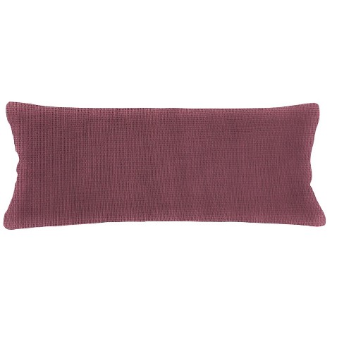 So Soft Linen Merlot Red Body Pillow - image 1 of 2