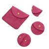 Unique Bargains Double-sided Velour Button Pocket 1 Pc - 3 of 4
