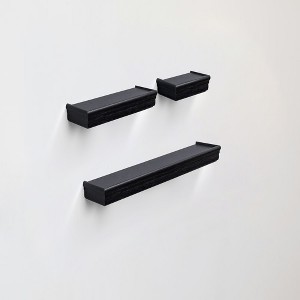 Dsvimoy Planter Stands and Holders Planter Stands Shelf with Invisible Brackets for Home Storage, Brown, 20"*5"*3" - 1 of 4