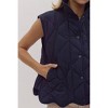 Women's Quilted Vest - entro - 4 of 4