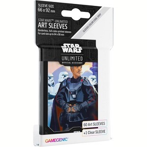 Gamegenic Star Wars Unlimited Moff Gideon ART SLEEVES - Officially Licensed Pack of 60 Art Sleeves and 1 Clear Sleeve, Optimized Size for Star Wars - 1 of 1