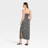 Women's Column Slip Dress - A New Day™ Black - 2 of 3