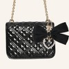 Unique Bargains Faux Pearl Heart Bow Handbag Charms Keychains - 2 of 4