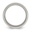 Black Bow Jewelry 8mm Stainless Steel Glitter Paper Inlay & Enamel Domed Band - 2 of 4