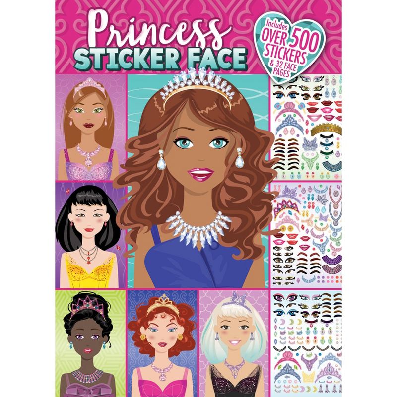 Pretty Princess Sticker Create A Face, 1 of 10