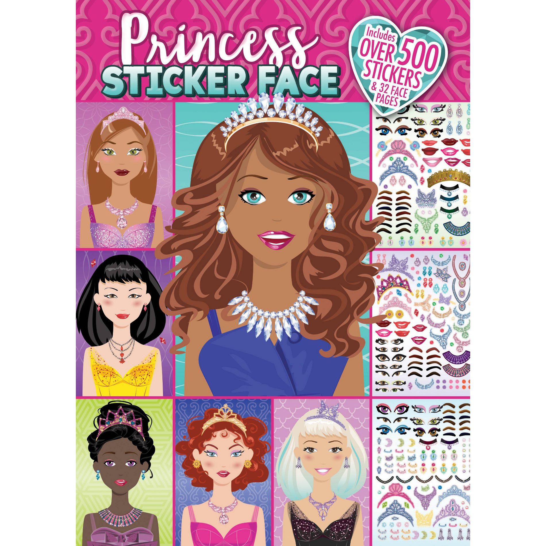 Pretty Princess Sticker Create A Face