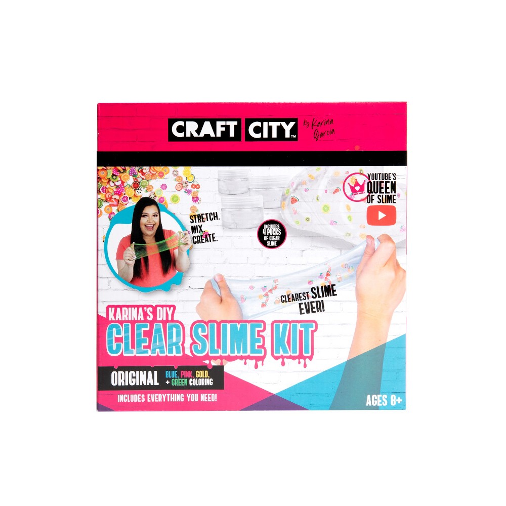 Craft City DIY Clear Slime Kit Karina Garcia was $19.99 now $12.99 (35.0% off)