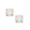 Junior Jewels 14K Gold Children's .2 Cttw Diamond Stud Earrings - 3 of 3