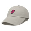 Dalix Donut Embroidered Mens Cotton Dad Hat Baseball Cap - 4 of 4