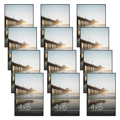 Americanflat 11x14 Picture Frame With Tempered Shatter-resistant Glass -  Displays 5x7 With Mat And 11x14 Without Mat - Available In A Variety Of  Colors : Target