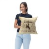 NCAA 26 x 26 New Wave Woven Tapestry Pillow Wyoming Cowboys - 2 of 4