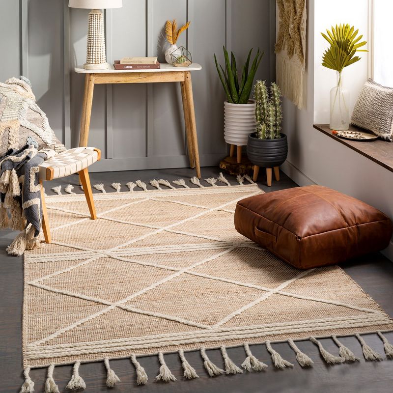 Mark & Day Beach Park Woven Indoor Area Rugs Tan, 2 of 7