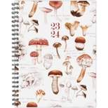 Willow Creek Press 2023-24 Academic Weekly Planner 6.5"x8.5" Softcover Mushroom Study