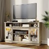 TV Stand for Living Room, Farmhouse TV Stand for TVs up to 70" - 3 of 4