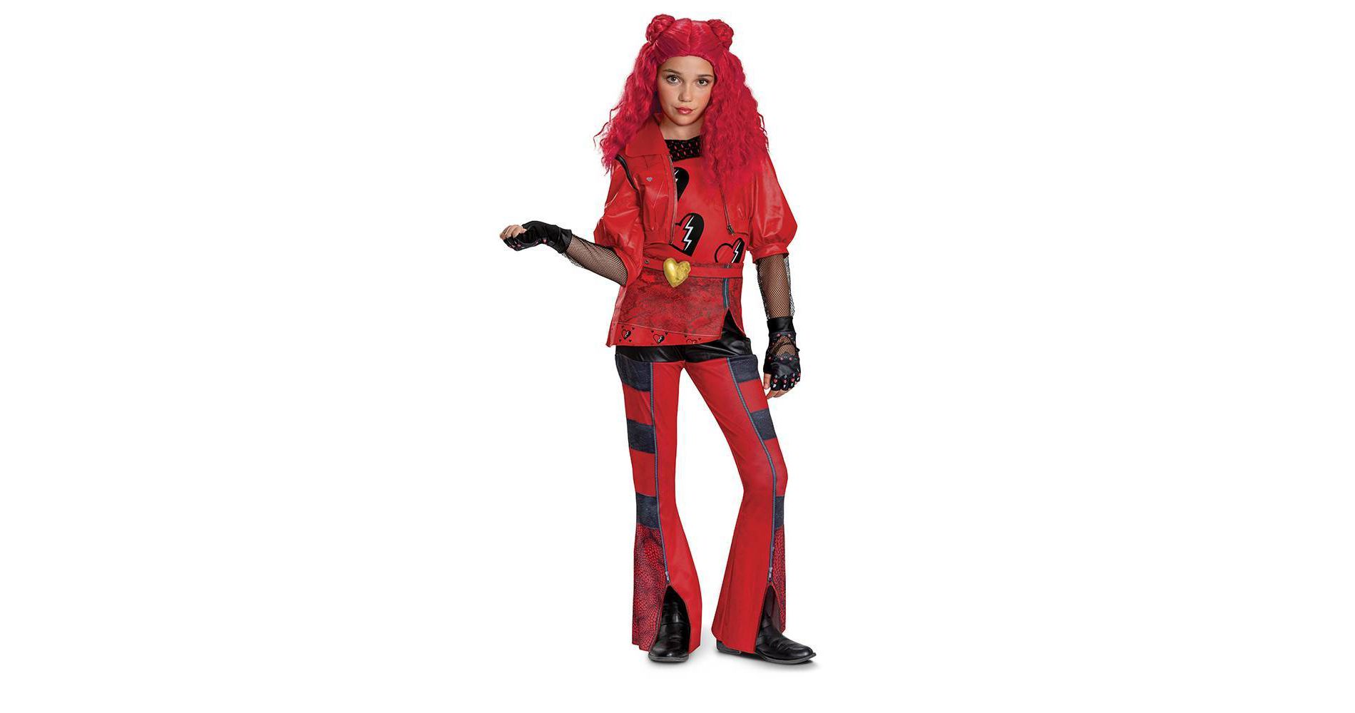 Disney Descendants 4 Deluxe Kids' Halloween Costume Red