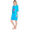 Casual Nights Women's Short Sleeve Printed Scoop Neck Sleep Tee - 2 of 4