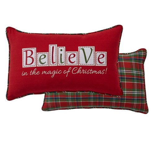 Christmas Pillow Covers 12x20 Inch Merry Christmas Throw Pillow Decorative Christmas  Pillow Cover Sofa Cushion Cover Decorative Lumbar Rectangle 