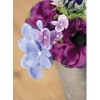 Sullivans Artificial Mixed Floral in Container 8"H Purple - 3 of 3