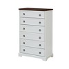 NicBex 6 Drawers Dresser for Bedroom,Tall Dresser with Storage Space,Dressers for Kids Room,Living Room,Entry and Hallway - 4 of 4