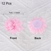 Unique Bargains Durable Versatile Chiffon  Artificial Flowers for Graduation Headbands 12 Pcs - 2 of 4