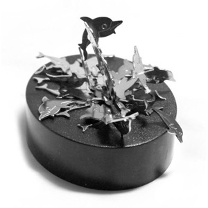 JuzToys Magnetic Desktop Sculpture Toy, Dolphins - 1 of 4