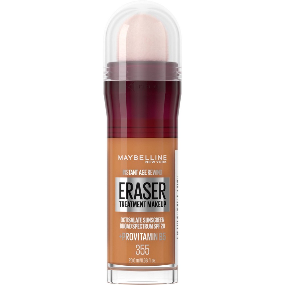 Photos - Foundation & Concealer Maybelline Instant Age Rewind Treatment Foundation Makeup - SPF 18 - 355 - 0.68 fl oz 
