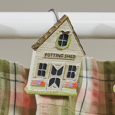 Park Designs Spring Garden Shower Curtain Hook Set of 12