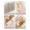 Benevolence LA Jewelry Roll Velvet Travel Organizer - 3 of 4