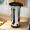 Coffee Dispenser, Stainless Steel Commercial Coffee Maker, Fast Brew Electric Hot Beverage Dispenser, Hot Water Urn for Church Meeting Rooms Party - 2 of 4