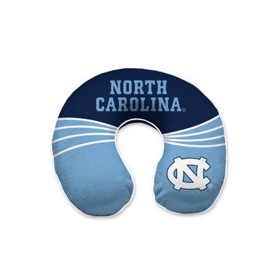 NCAA North Carolina Tar Heels Wave Memory Foam Travel Support Pillow