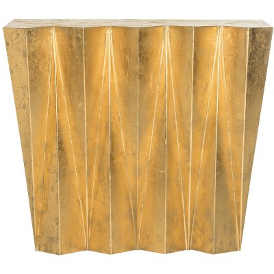 Gisela Hex Console - FOX3244A - Gold - Safavieh Couture