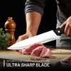 11-Piece Knife Set with Wooden cutting board, High-Quality Stainless Steel Blade, Dishwasher Safe - 4 of 4