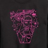 Boys' - Monster High - Draculara Pink Graphic Long Sleeve Fleece Sweatshirt - 2 of 4