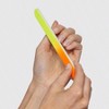 Stainless Steel Nail Clipper Set with 3 Neon Nail Files - 2 of 4