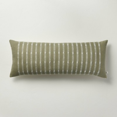 Navy Throw Pillows With Inserts Included Velvet Striped - Temu