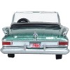 1961 Chrysler 300 Convertible Pinewood Green Metallic 1/87 (HO) Scale Diecast Model Car by Oxford Diecast - 4 of 4