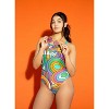 Sporti Groovy Zodiac Libra Thin Strap One Piece Swimsuit (22-44) - 4 of 4