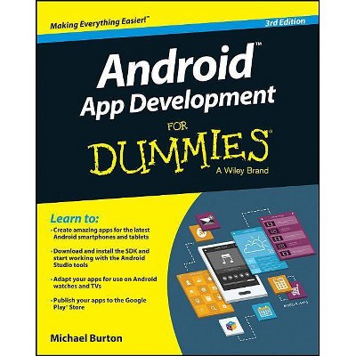 Android App Development for Dummies - 3rd Edition by  Michael Burton (Paperback)