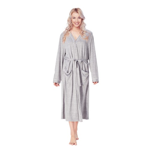 Tirrinia Lightweight Womens Robe - Gray - Medium : Target