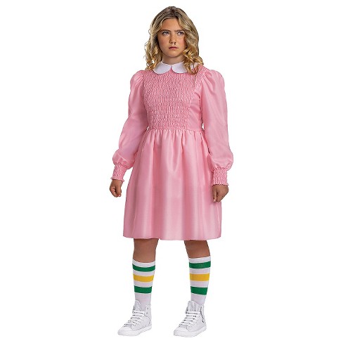 Girls' Netflix Stranger Things Eleven Costume : Target